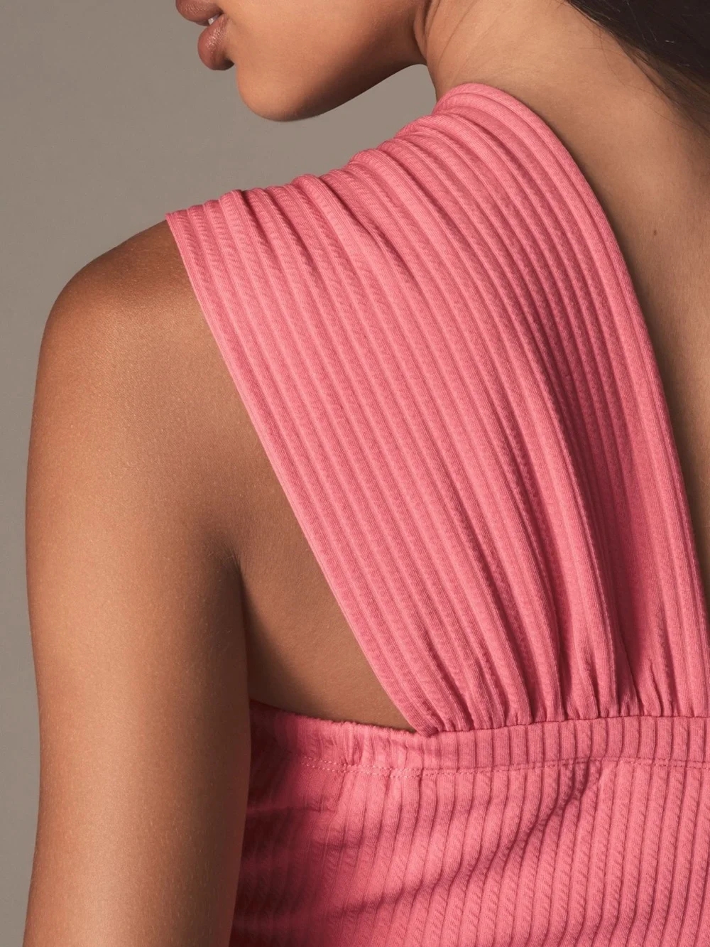 *Anthropologie Porridge Antonia Twist-Front Ribbed Maxi Dress_3